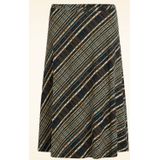 A-lijn rok - King Louie - Zwart/Multicolour