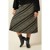 A-lijn rok - King Louie - Zwart/Multicolour