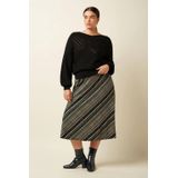 A-lijn rok - King Louie - Zwart/Multicolour