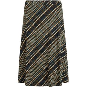 A-lijn rok - King Louie - Zwart/Multicolour