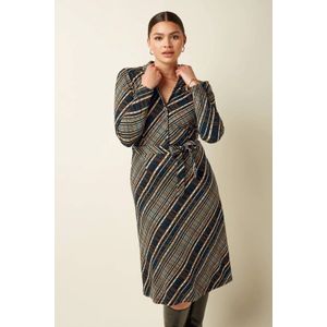 King Louie - Lola Dress Chime - Midi Jurk - Zwart