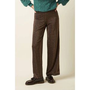 King Louie - Sara Pants Starlet - Gestreepte Broek - Multi - Regular Pasvorm