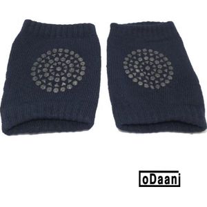 Set van 4 baby kniebeschermers - Zwart - Baby kniepads - Unisex - One size - oDaani