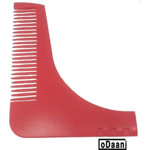 Beard Bro - Baardkam - Baardtrimmer - Baard Verzorging - Rood - Baard styling - oDaani