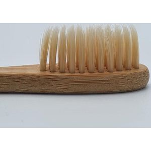 Bamboe Tandenborstel – Beige  - Milieuvriendelijk – Recyclebaar - oDaani