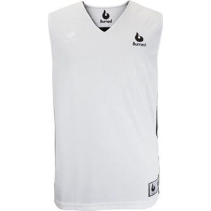 Burned Dubbelzijdig Jersey Zwart Wit XXS