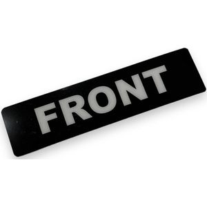 TD47 Flightcase Tour Label - FRONT