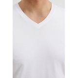 WE Fashion Heren T-shirt van biologisch katoen