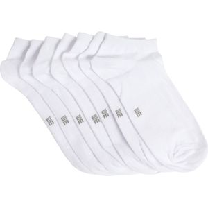 WE Fashion - Sneakersokken - Wit - Set van 7