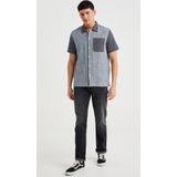 WE Fashion Heren regular fit jeans van jog denim
