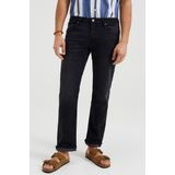 WE Fashion Heren regular fit jeans van jog denim