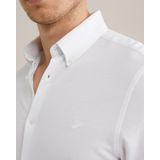 Signature Logo - Overhemd - Wit - Katoen - Slim Fit