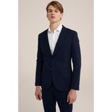 Blazer - Gevoerd - Stretchstof - Slim Fit - Elegante Details
