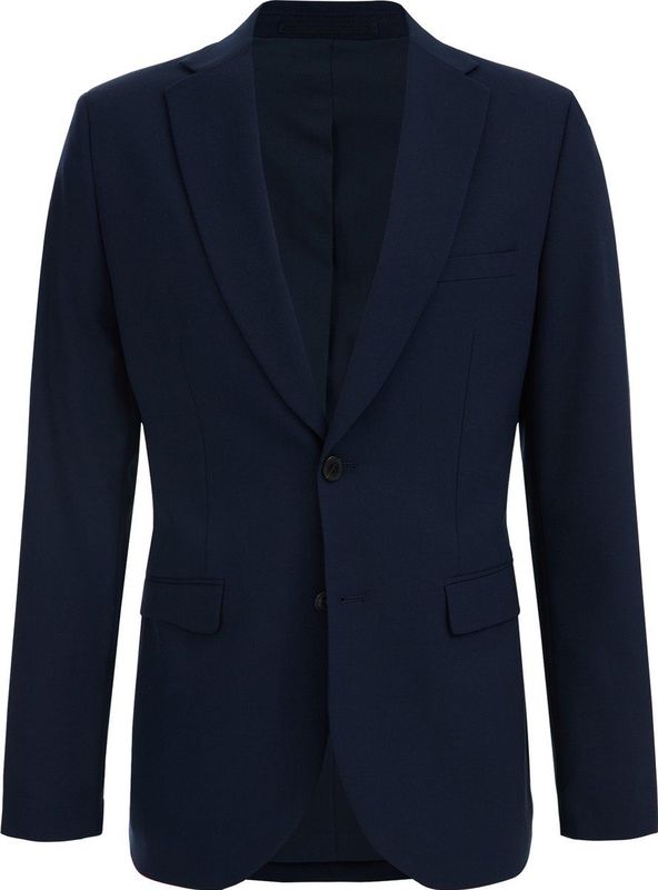 Blazer - Gevoerd - Stretchstof - Slim Fit - Elegante Details