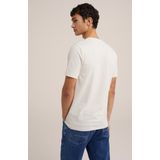 WE - Fundamentals - T-shirt - Beige - Slim Fit