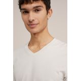 WE - Fundamentals - T-shirt - Beige - Slim Fit