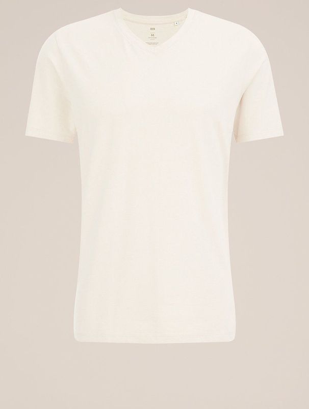 WE - Fundamentals - T-shirt - Beige - Slim Fit