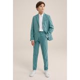 WE Fashion - Overhemd - Blauw - Katoen - Regular Fit