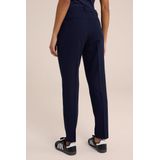 WE Fashion Dames slim fit pantalon