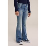 WE Fashion Meisjes flared jeans met stretch