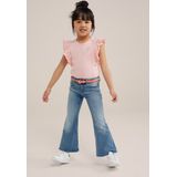 WE Fashion Meisjes flared jeans met stretch