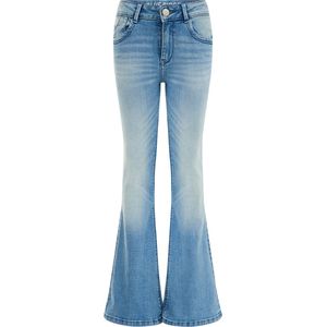 WE Fashion Meisjes flared jeans met stretch