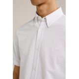 WE Fashion - Slim Fit Overhemd - Katoenmix - Korte Mouwen - Button Down
