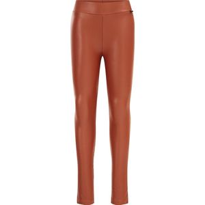 WE Fashion Meisjes legging van imitatieleer
