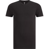 WE Fashion Jongens basic T-shirt met V-hals