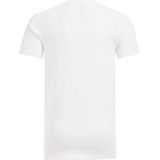 WE Fashion Jongens basic T-shirt met V-hals