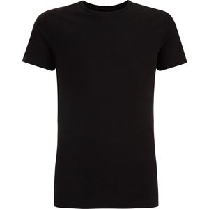 WE Fashion Jongens basic T-shirt met ronde hals