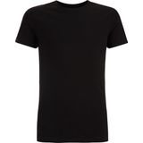 WE Fashion Jongens basic T-shirt met ronde hals