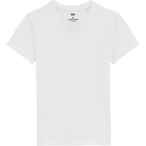 WE Fashion Jongens basic T-shirt met ronde hals