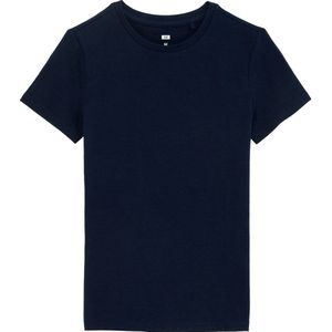 WE Fashion Jongens basic T-shirt met ronde hals