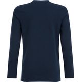 WE Fashion Jongens basic T-shirt met V-hals