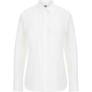 WE Fashion - Regular Fit - Overhemdblouse - Wit - Katoen