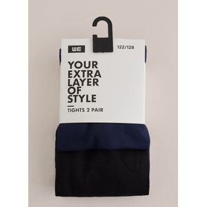 WE Fashion - Panty 2-pack - Multikleur - 50 Denier - Regular Fit