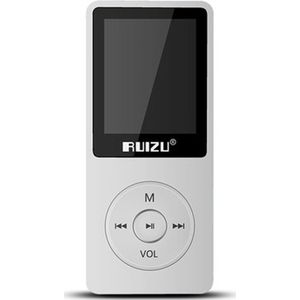 100% Originele Ruizu X02 MP3 Speler Met 1.8 Inch Scherm Kan 100 Uur Spelen, 8Gb Met Fm, E-Book, Klok, Data