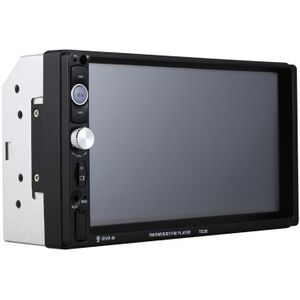 Dc 12V Auto Radio 7023B Auto Multimedia Speler 2 Din 7Inch Hd Touch-Screen MP5 Speler Stereo ondersteuning Achteruitrijcamera Mirrorlink