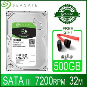 Seagate 500 GB Hard Drive Disk Desktop Interne HD HDD 500 GB Harddisk 7200 RPM 32M 3.5 &quot;6 gb/s Cache SATA III voor PC Computer