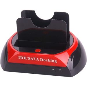 Dual 2.5 ""3.5"" IDE SATA HDD Harde Schijf Disk Dock Docking Station Kaartlezer