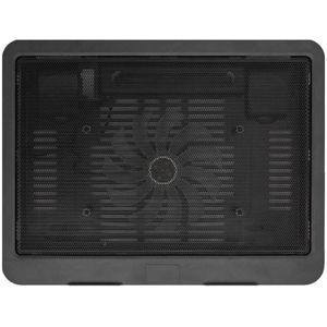Black Ultra Dunne Laptop Cooling Pad Verstelbare Stand Notebook Ventilator Usb Computer Beugel Koeler