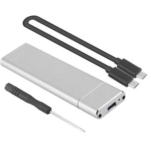 Vktech M2 Ssd Case Usb 3.1 Type C Naar M.2 Ngff Adapter Externe Harde Schijf Behuizing 6Gbps M.2 Ngff B Sleutel Solid State Drive Case