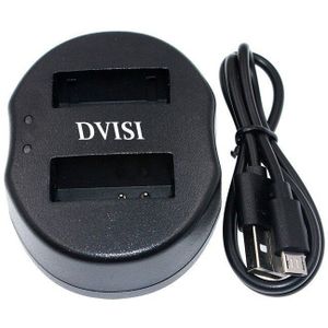 DVISI 1Pc LP-E12 Dual USB Charger 2 Kanaal voor LPE12 E12 voor Canon EOS M2 M 100D Kus X7 rebel SL1 EOS M10 DSLR Digitale Camera