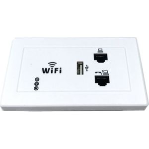 ANDDEAR White Wireless WiFi in Muur AP Hotel Kamers Wifi Cover Mini Wall-mount AP Router Access punt