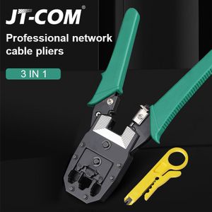 Netwerk Krimptang Kit Rj45 Kabel Crimper Stripper Stripper 8P6P4P Rj45 Crimper Tool Crimper Rj45 Netwerk Kabel Crimper