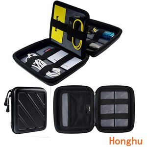 Opbergtas Case Voor Oortelefoon Eva Hoofdtelefoon Case Container Kabel Oordopjes Opbergdoos Bag Holder Elektronische Gadgets 165x150