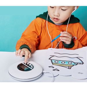 Draagbare Cd Speler, Voor Volwassenen Studenten Kids Persoonlijke Compact Disc Cd Speler Met Hoofdtelefoon Jack, walkman Met Lcd-scherm-Whi