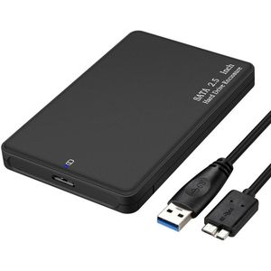 2.5 inch HDD SSD case Sata naar USB 3.0 adapter 5Gbps hard drive case behuizing ondersteuning 2TB HDD schijf voor WIndows Mac OS