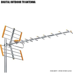 High Gain Tv Antenne Voor Hd Digitale Hdtv Dvbt/DVBT2 470 Mhz-860 Mhz Outdoor Tv Antenne Digitale amplified Hdtv Antenne